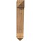 Ekena Millwork Traditional Arts & Crafts Smooth Bracket, Western Red Cedar, 5 1/2"W x 20"D x 32"H BKT06X20X32TRA03SWR - alternate 2